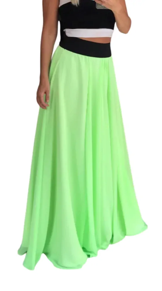 Dlouhá sukně - maxi sukně - BOROS SK-L-GRY 01